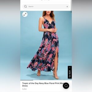 Lulus tropic dress